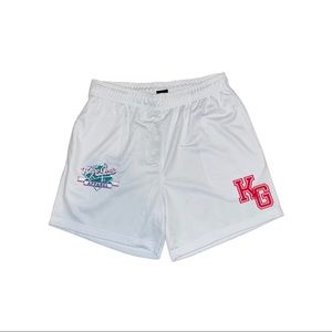 White KappGodz Mesh Shorts